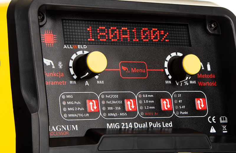 Panel spawarki MAgnum 214 Dual Pulse